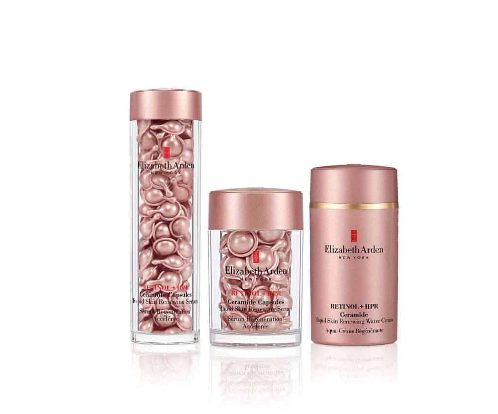 Retinol + HPR Ceramide Capsules Rapid Skin Renewing Serum  + Cream Set